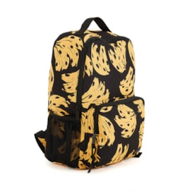 Mochila Farm Me Leva Bossa Banana Preto