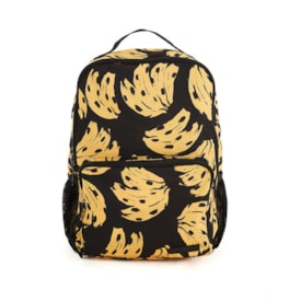 Mochila Farm Me Leva Bossa Banana Preto