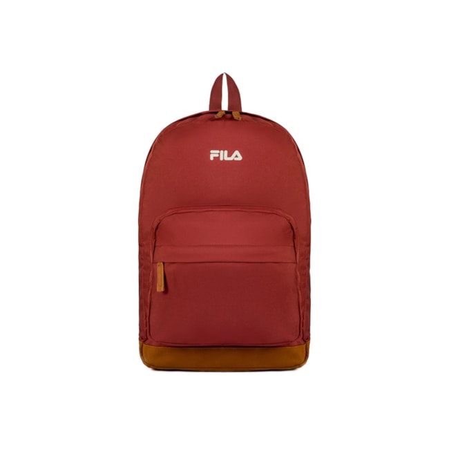 Mochila Fila Retro Letter Unisex Vermelho Ocre
