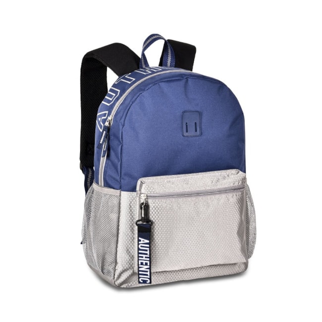 Mochila Juvenil Clio Style Unissex  e Cinza
