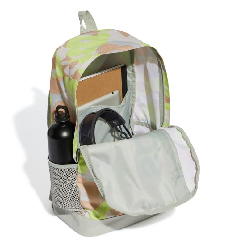 Mochila Linear Graphic Adidas Feminina Cinza - Lumman