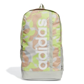 Mochila Linear Graphic Adidas Feminina Cinza