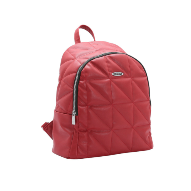 Mochila Linha Fashion Puffer Chenson Feminina Vinho