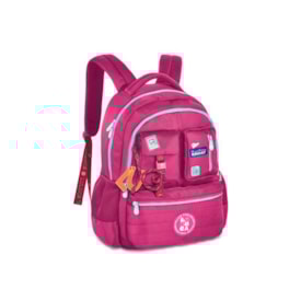Mochila Luluca Feminina Infantil Rosa