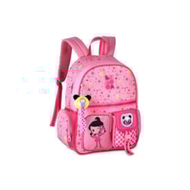 Mochila Luluca Feminina Infantil Rosa