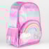 Mochila Luxcel Arco Iris Infantil Rosa