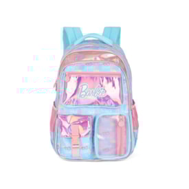 Mochila Luxcel Barbie Infantil Feminina Azul