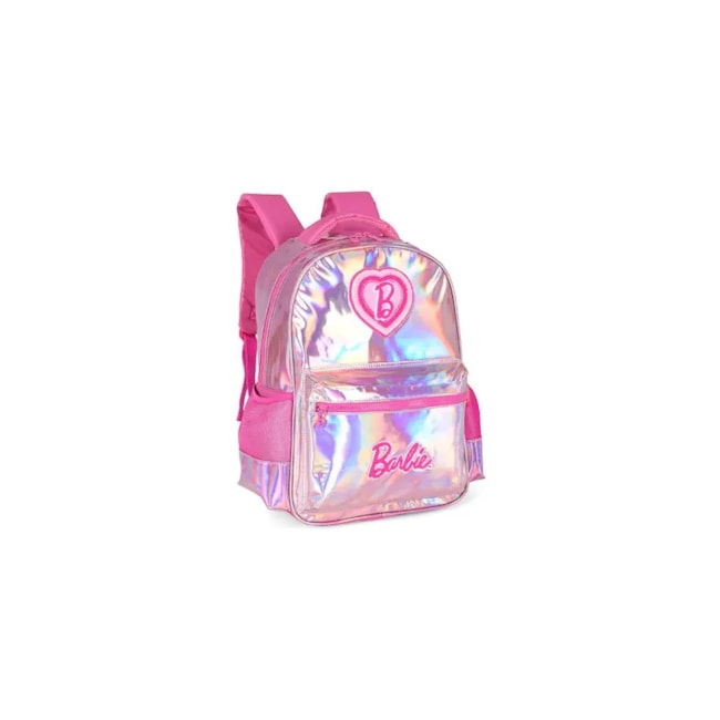 Mochila Luxcel Infantil Barbie Feminino  Pink
