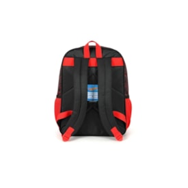 Mochila Luxcel Infantil Hot Wheels Masculina  Vermelho