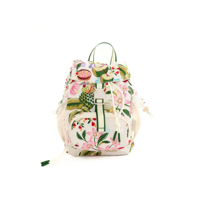 Mochila Pipoquinha Comida De Praia Farm Off White