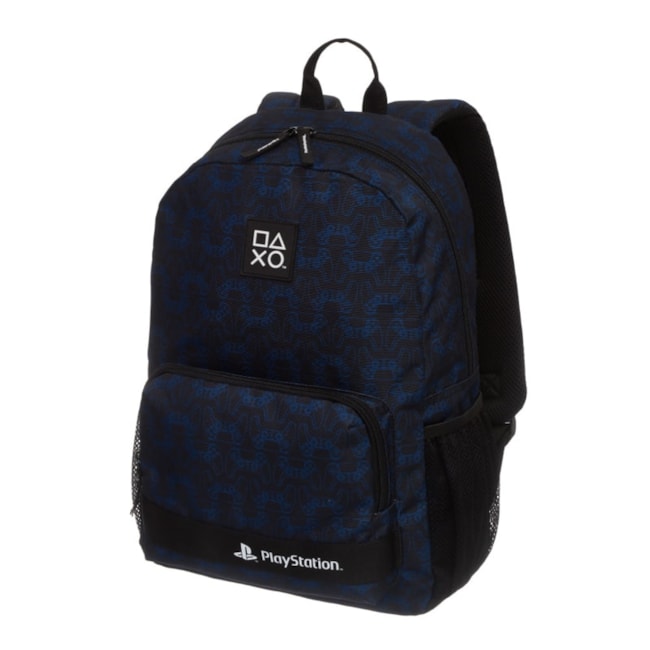 Mochila Playstation Controller Pacific Infantil Masculino Marinho