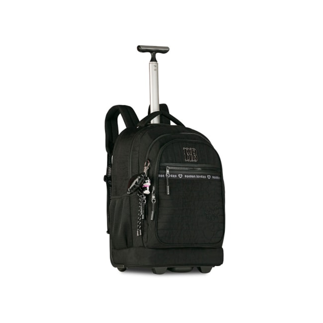 Mochila Rebecca Bonbon Infantil Feminina Preto