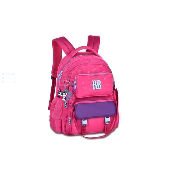 Mochila Rebecca Bonbon Infantil Feminina Rosa