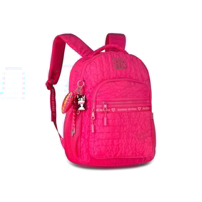 Mochila Rebecca Bonbon Infantil Feminina Rosa