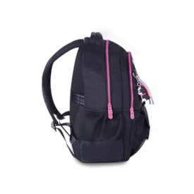 Mochila Rebecca Bonbon Miçangas Infantil Preto