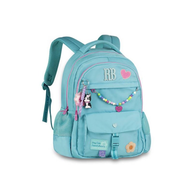Mochila Rebecca Bonbon Miçangas Infantil Verde