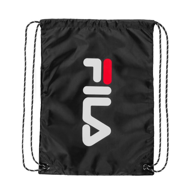 Mochila Saco Fila Basic Unisex Preto