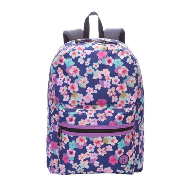 Mochila Sestini Feminina Az/floral
