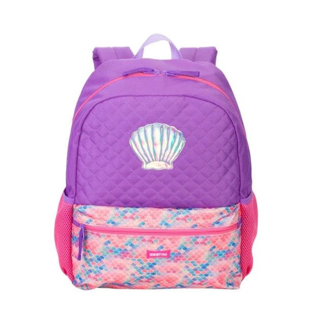Mochila Sestini Infantil Feminina Colorida Colorido