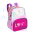 Mochila Sestini Love Infantil Feminina Colorida Colorido