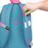 Mochila Sestini Magic Gatinhos Feminina Rosa/azul