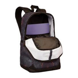 Mochila Sestini Magic Leaves Feminina Preto