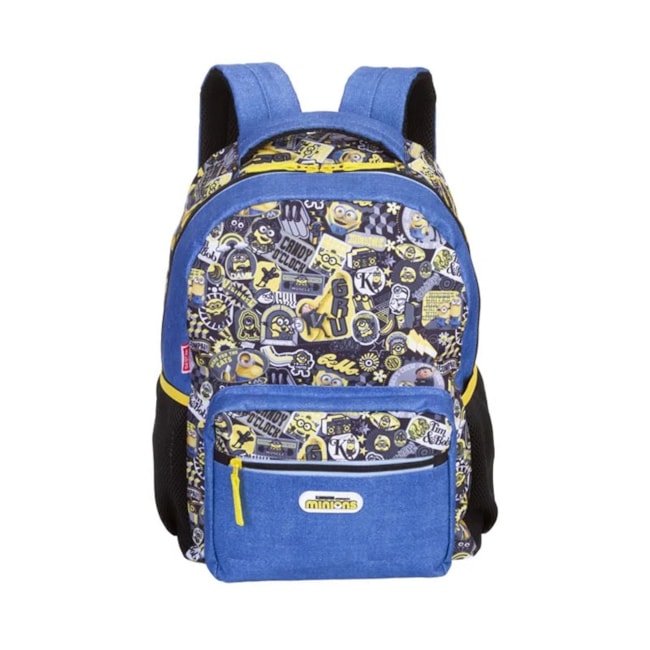 Mochila Sestini Minions Infantil Colorido