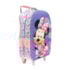 Mochila Xeryus De Rodinha Minnie Infantil Rs/lilas