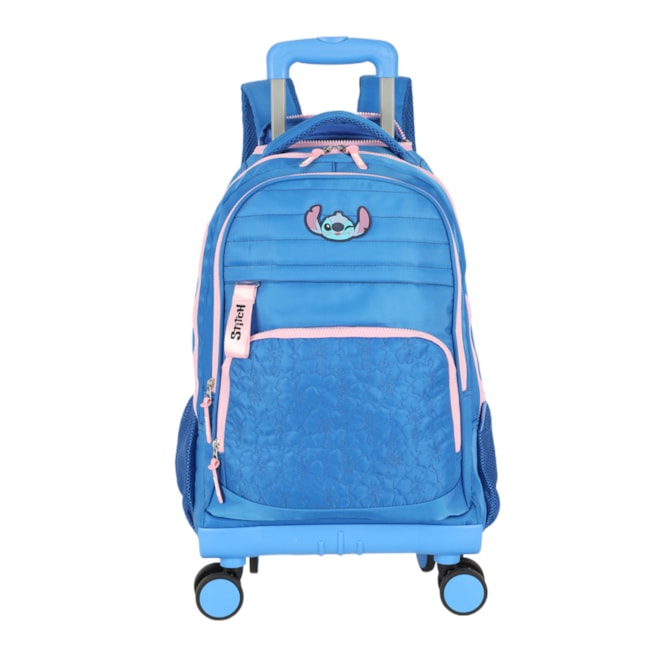 Mochilete Luxcel Stitch Infantil Azul