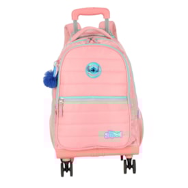 Mochilete Luxcel Stitch Infantil Rosa