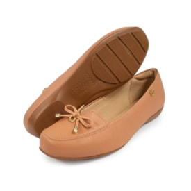 Modare Mocassim Feminino Nude