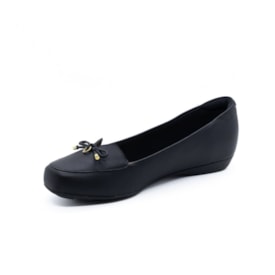 Modare Mocassim Feminino Preto