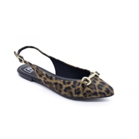Mule Salto Baixo Moleca Feminino Multi Camel
