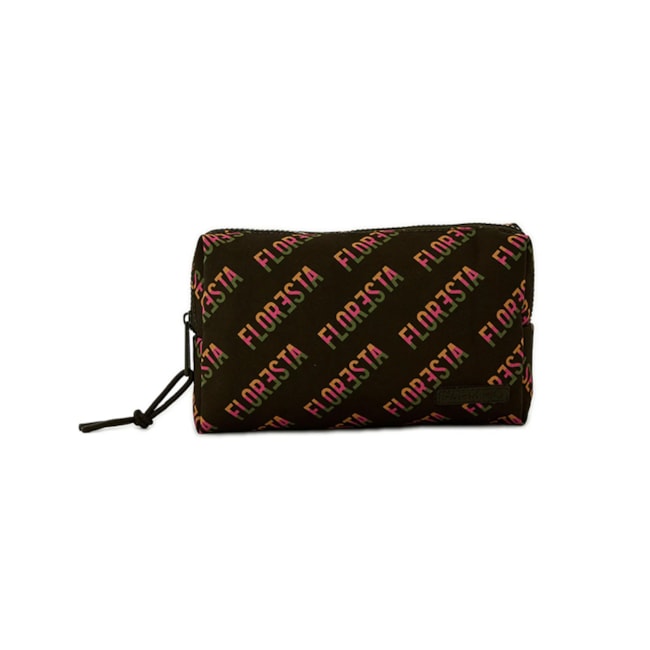 Necessaire Farm Ora Bolas Floresta Preto