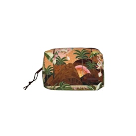 Necessaire Ora Bolas Farm Etc Rio De Mosaico Marrom