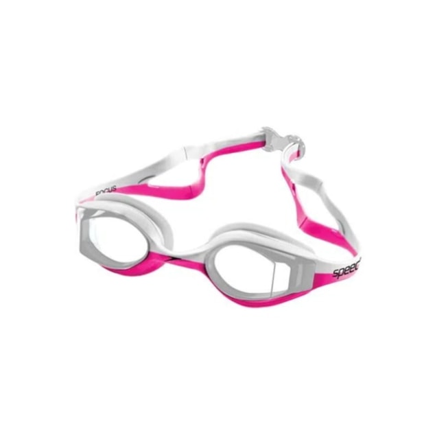 Oculos De Natação Speedo Focus Unissex Rosa Cristal