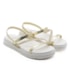 Papete Flatform Baixa Moleca Feminino Dourado