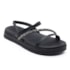 Papete Flatform Baixa Moleca Feminino Preto