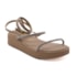 Papete Flatform Media Vizzano Feminina Nude