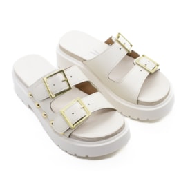 Papete Vizzano Feminina Branco Off