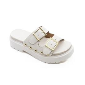 Papete Vizzano Feminina Branco Off