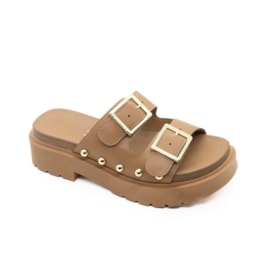 Papete Vizzano Feminina Camel