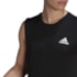 Regata Esportiva Adidas Aeroready 3-Stripes Masculina Preto