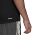 Regata Esportiva Adidas Aeroready 3-Stripes Masculina Preto