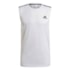 Regata Esportiva Adidas Aeroready Designed To Move 3-Stripes Masculina Branco