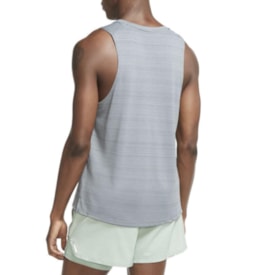 Regata Nike Dri-Fit Miler Masculina Cinza