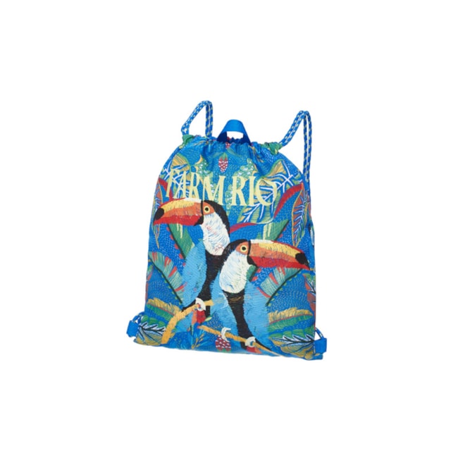 Sacola Farm Feminina Azul