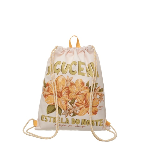 Sacola Farm Feminina Off White