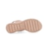 Sandália Anabela Baixa Usaflex Feminina Blush