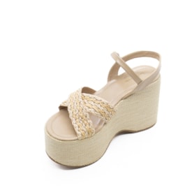 Sandália Anabela Lu Rezende Feminina Bistro